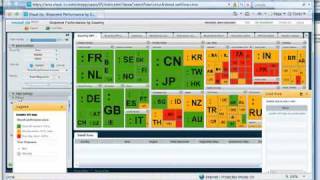 Using Visual i|o to analyze shipping logistics performance