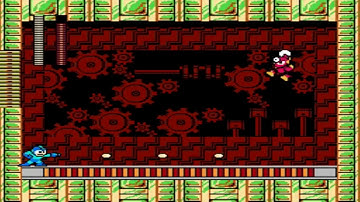 Mega Man 2 [FC] - Metal Man Stage Boss
