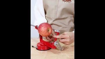 How to Use Apple Peeler Slicer Corer