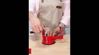 How to Use Apple Peeler Slicer Corer