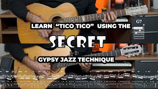 โTico Tico" - Gypsy Jazz Style Guitar ( with TABS )