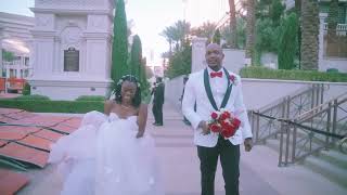 Jordan + Desire's Destination Wedding  @Caesars Palace Las Vegas Hotel and Casino ​Short Highlight