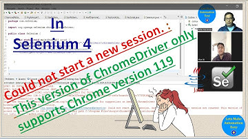 Chrome Browser is not opening in Selenium 4 | with Pradeep Nailwal