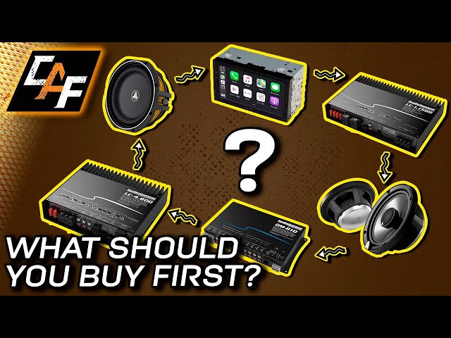 Car Audio on a Budget? What should you upgrade first and last for YOUR SYSTEM? class=