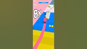 LAYERS ROLL 🌈⭕🌈 Game All Levels Android,iOS Gameplay NEW UPDATE #Shorts
