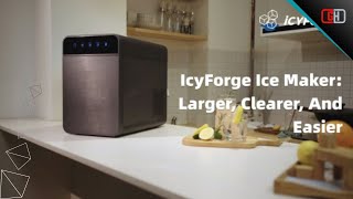 IcyForge Ice Maker: Clear Ice Spheres Made Easy