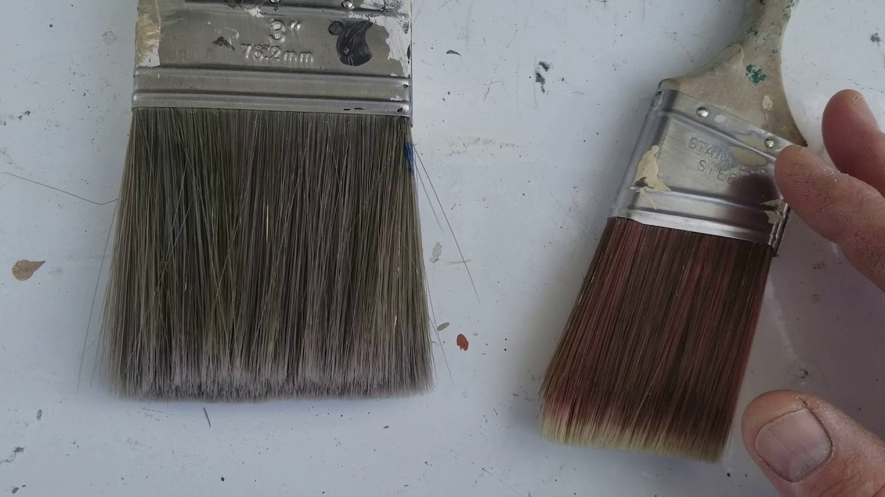 Brushes angle cut versus straight cut More information not in the 1st