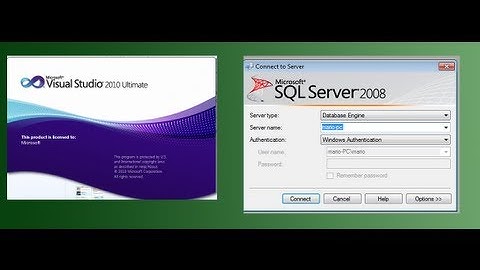 Conectarse a sql server con visual studio - Tutorial 2014