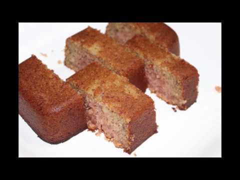 eggless-strawberry-flavored-banana-cake-recipe