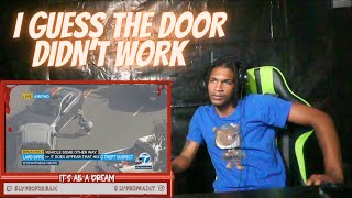 Good Samaritan helps end lengthy police chase, suspect flips out of car | DREAM REACTION |