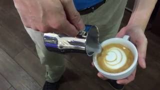 [54] Latte Art with Motta Pitcher (Motta Europa Pitcher review)