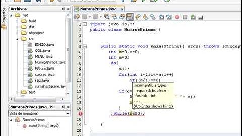 NUMEROS PRIMOS EN JAVA