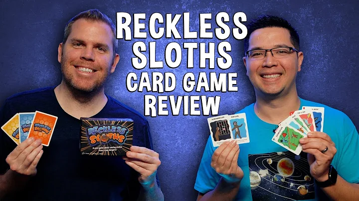 Review of Reckless Sloths - Crazy Sloth Saving Card Game