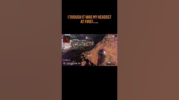 Strange audio bug in Apex Legends. Anyone else had this before?