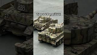 My Tamiya Rc tank Tiger & Panzer Iv #history #ww2 #panzer #rctank