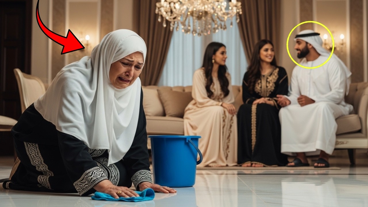 ابنان يحولان أمهما المسنّة إلى خادمة في بيتها… لكن النهاية صادمة ومؤثرة!