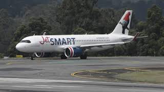 17 minutos de aterrizajes y despegues en el aeropuerto de Medellin Jose Maria Cordova de Rionegro