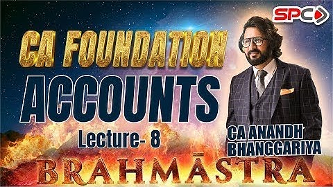 CA FOUNDATION ACCOUNTS BRAHMASTRA 08 Consignment Lecture 3 BY CA ANAND BHANGGARIYA #cafoundation