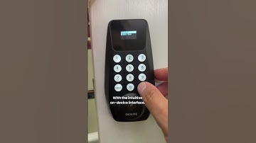 No app? No problem.🔒 Managing your smart lock has never been easier.