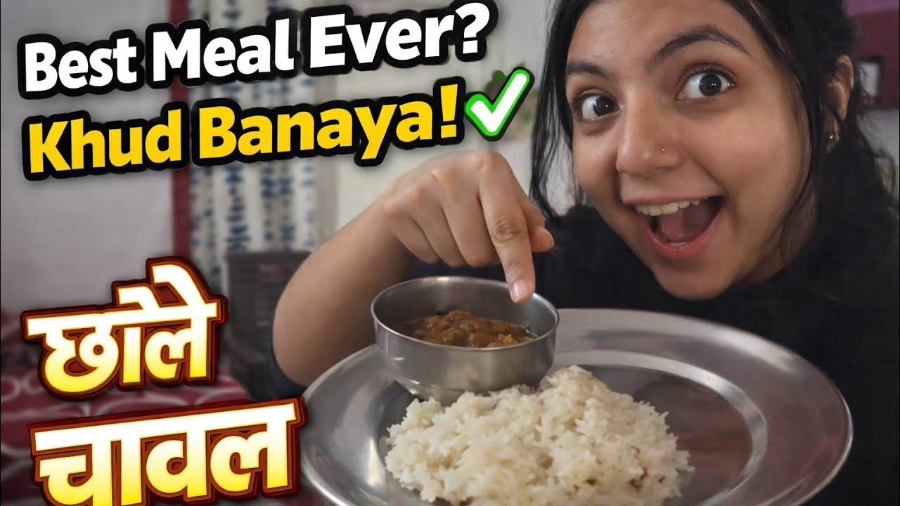 |Vlog-18| Best Meal Ever? Khud Banaya! ✅ 