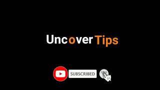 Welcome To Uncover Tips Official Channel | YouTube Channel Introduction | Subscribe The Channel