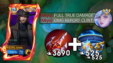 CLINT UNLIMITED TRUE DAMAGE HACK BUILD IS SO OVERPOWER!🔥 ( 100% BROKEN! ) - CLINT BEST BUILD 2025!!