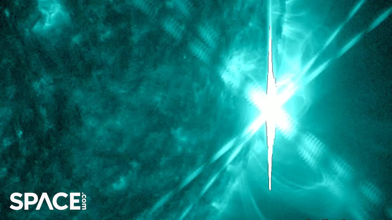 X8.7! Huge sunspot blasts biggest flare of solar cycle – Spacecraft sees it and more