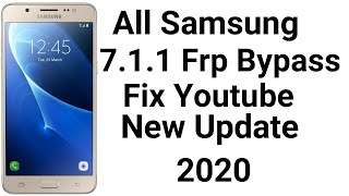 All Android 7.1 Frp Bypass Without Youtube Method 2020 | Frp Bypass 7.1.1 New Solution 2020