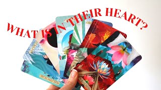 WHAT IS IN HIS / HER HEART? Their thoughts and feelings about you / PICK A CARD