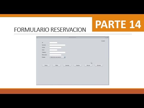 Sistema de reserva para restaurante en Java y MySQL Parte 14 ...