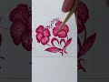 hibiscus flower heart shape mehndi design 🌺#new#simple#easy#unique#henna#
