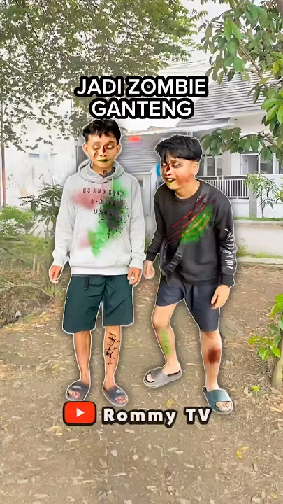 JADI ZOMBIE GANTENG!! Prank Klakson Bus Telolet #shorts #basuri