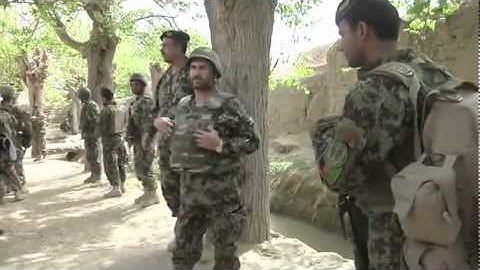Afghan Army Conducts Security Operation Part 1