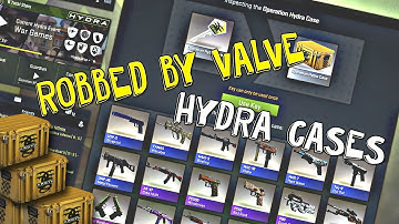 Robbed By Valve - CSGO Hydra Cases Opening