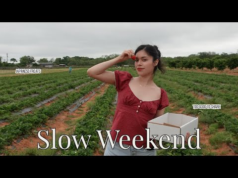 Healing Weekend in the Countryside 🌿🍓 | Peaceful Summer Vlog
