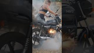 Extreme Burnout ❤️🔥 100cc Splendor plus