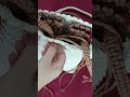 Tuto sac macramé Finitions #sacmacramé #diymacramé #sacseau #tutodiy
