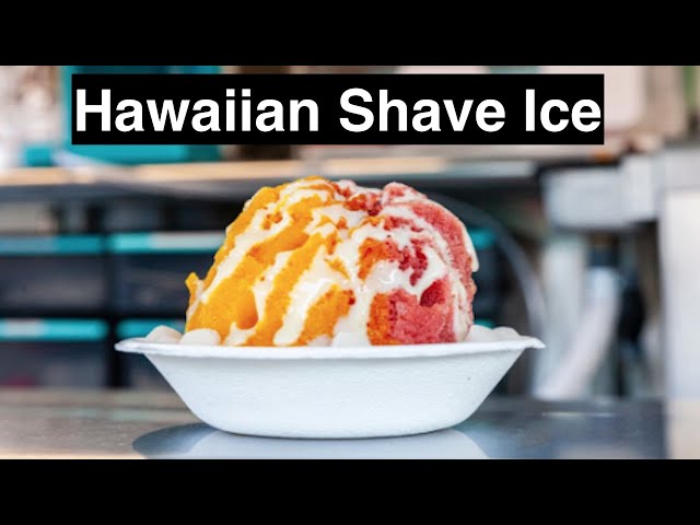 How to Make Hawaiian Shave Ice?