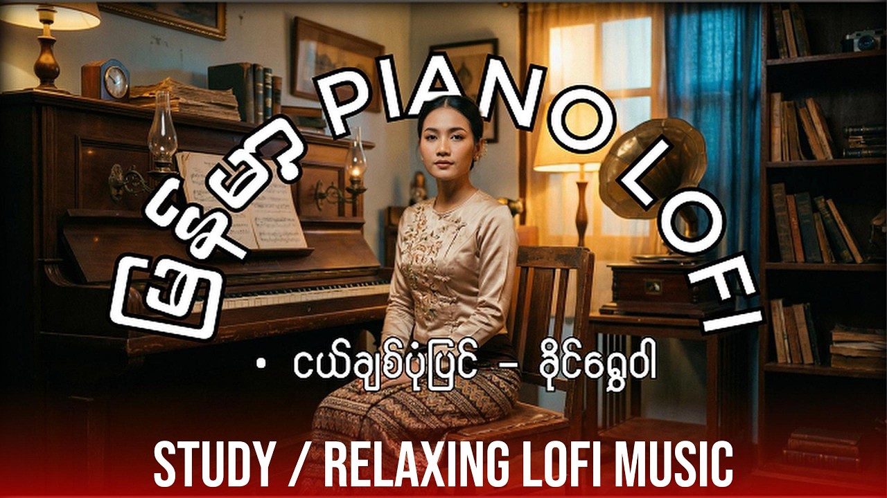 ငယ်ချစ်ပုံပြင် - ခိုင်ရွှေဝါ // PIANO LOFI MUSIC COVER