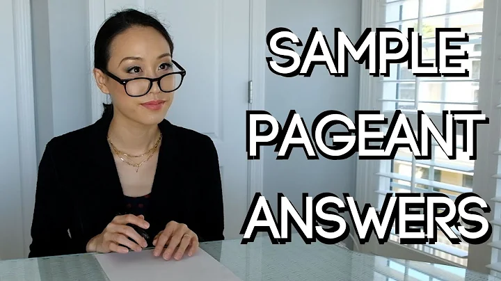 10 Essential Pageant Questions And Sample Answers