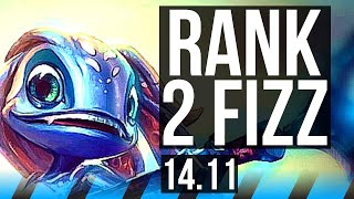 FIZZ vs YASUO (MID) | 13/0/8, Rank 2 Fizz, Legendary, 700+ games | NA Challenger | 14.11