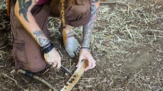 Survival Fire Making - Friction Fire with Bow Drill