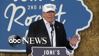 Donald Trump Focuses on Immigration in Key Battleground State of Iowa
