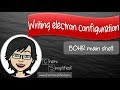 Electron Configuration and Bohr Model Quiz