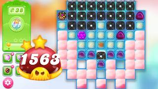 Candy Crush Jelly Saga Level 1563 || Hard Level || 2 Stars 🌟🌟 screenshot 4