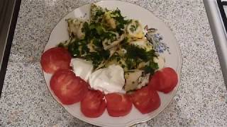 Пельмени жареные в яичной заливке с сыром! Очень вкусные пельмени! Пельмени жареные в яичной заливке с сыром! Очень вкусные пельмени!