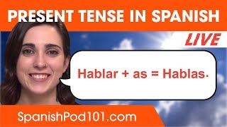 ⁣Present Tense - Basic Spanish Verb Conjugation