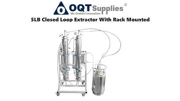 5LB Closed Loop Extractor With Rack Mounted
