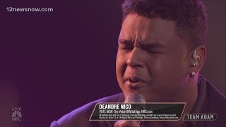 DeAndre Nico sings \\