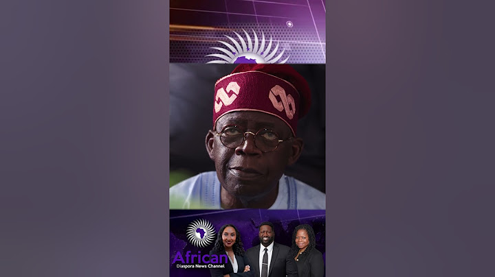 President Elect Of Nigeria Bola Tinubu Condemns Protests Over Election Results